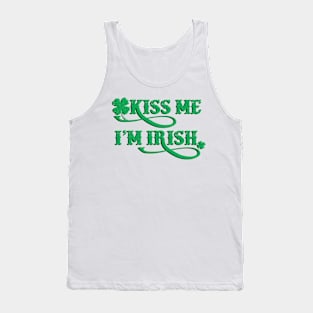 KISS ME I'M IRISH Tank Top